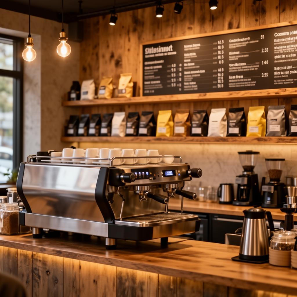 Coffee counter