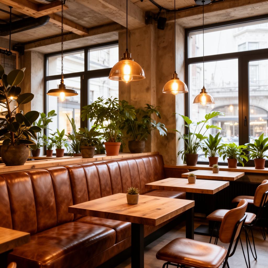 Cafe seating area